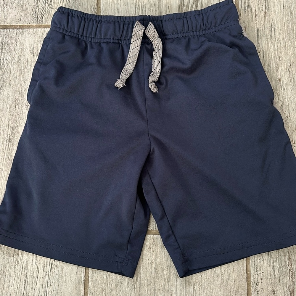 Jumping Beans navy Blue Athletic Drawstring Shorts 5/6